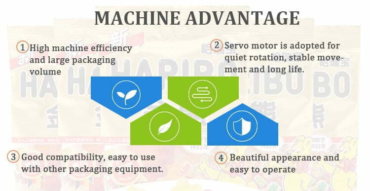 Avantage des machines d'emballage de chips