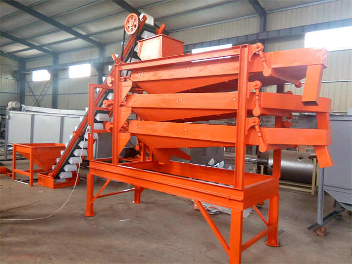 Groundnut grading machine