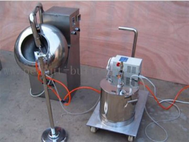 Peanut Coating Machine For Sale | Peanuts Burger Machine 6 Coated peanut making machine
