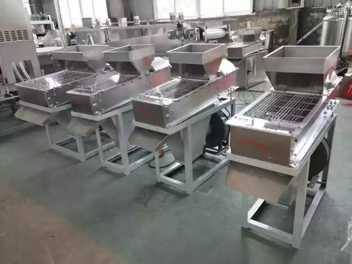 Inventory of Dry Peeling Machines