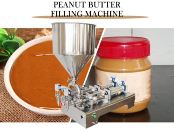 peanut butter filling machine