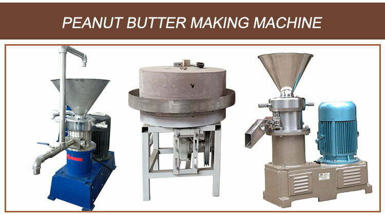 Peanut butter colloid mill