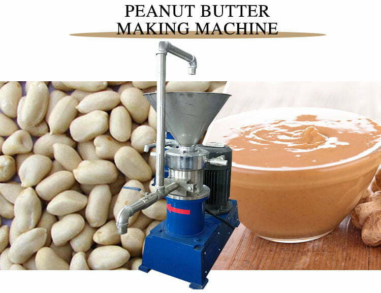 peanut butter grinding machine