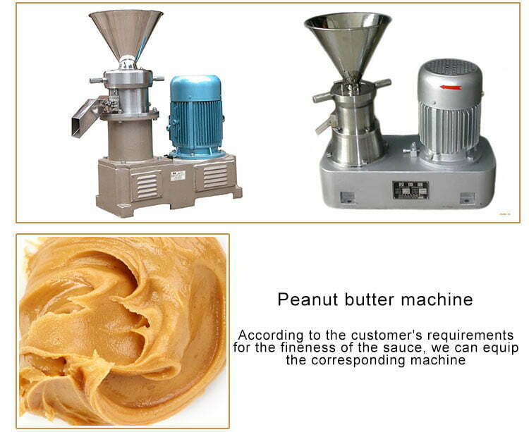 peanut butter colloid mill