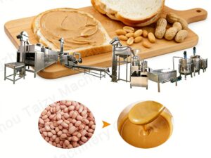 línea de producción de mantequilla de maní