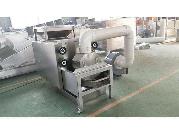 peanut peeling and split machine