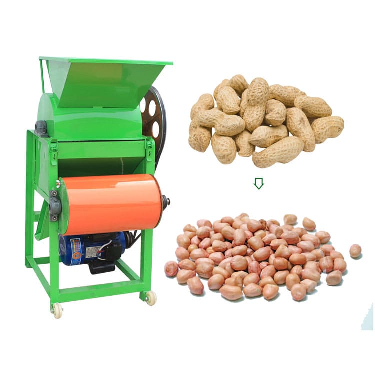 Automatic Fried Food Peanut Production Line | Fried Food Making Machines 3 Peanut shelling machine