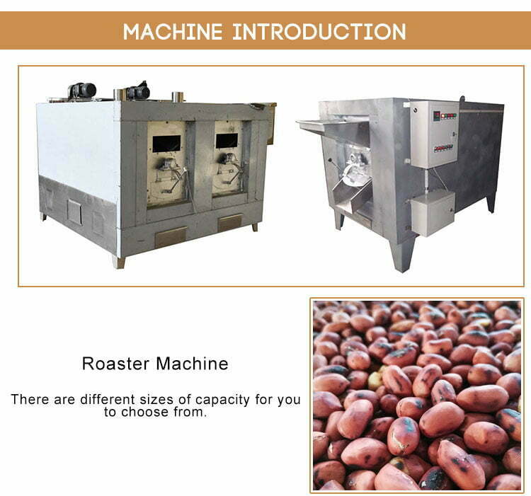 peanut roasting machine