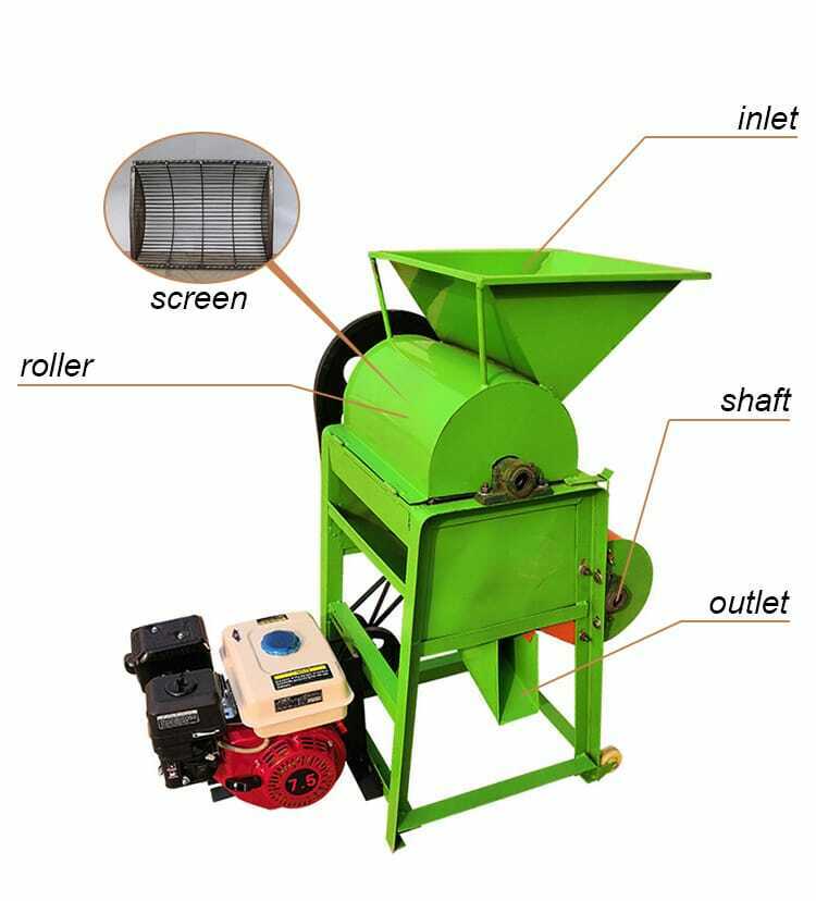 Hot-Selling Peanut Sheller Machine | Peanut Cracking Machine 2 Structural features of peanut shelling machine