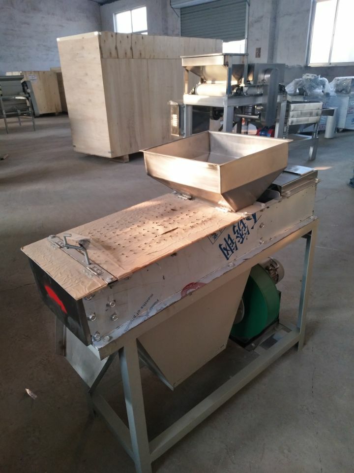 Peanut Peeling Machine Ordered By A Customer In South Africa 2 Automatic roasted peanut skin peeling machine
