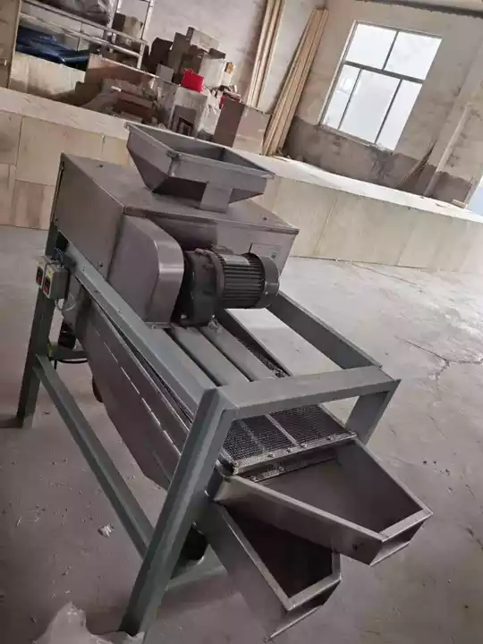 双辊花生切割机