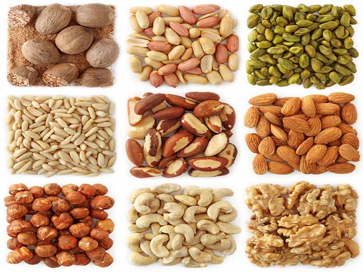 nueces crudas