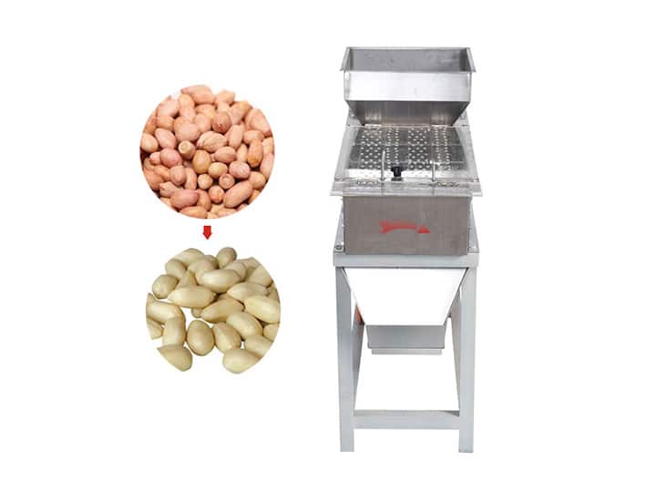 Roasted peanut red skin removing equipment