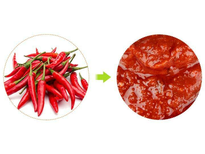 chili pepper and chili sauce