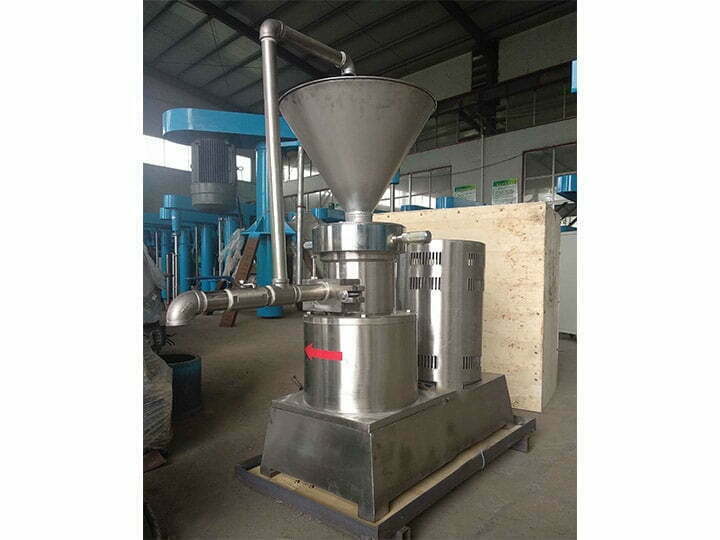 packaging of peanut butter making machine