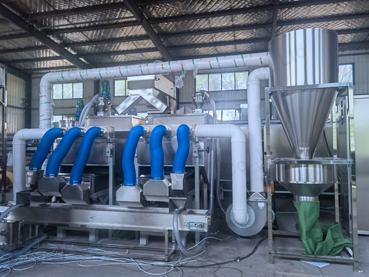 Cocoa Bean Hulling Machine