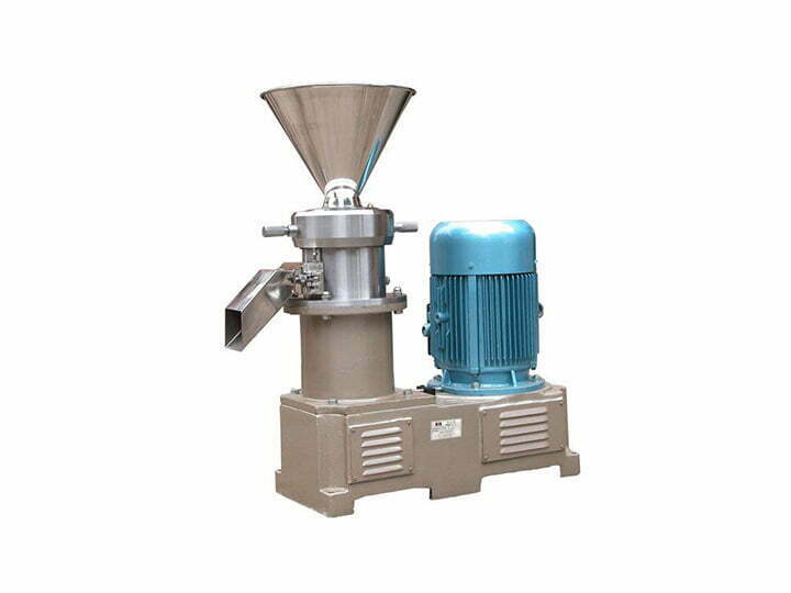 Cocoa bean grinding machine