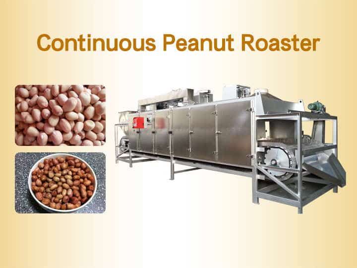 Continuous Peanut Roaster