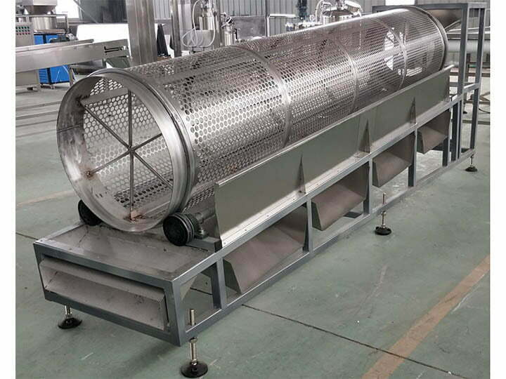Rotary sieving machine