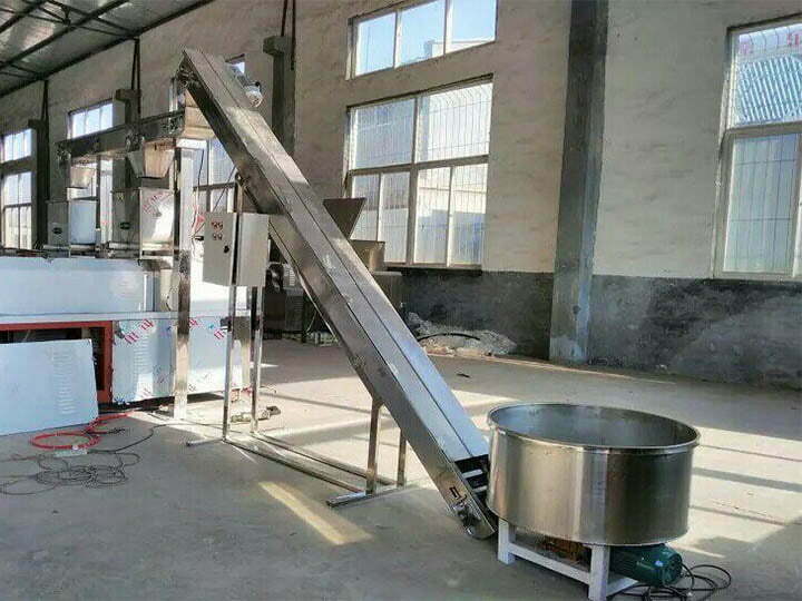 automatic lifting and feeding machine