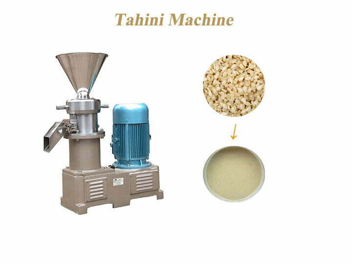 Tahini machine