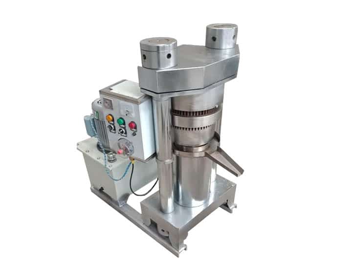 Hydraulic oil press