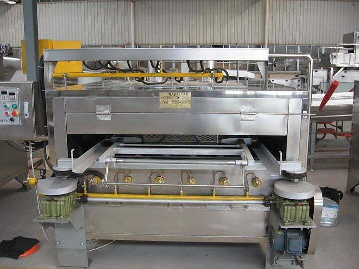 coated peanut roasting machine （swing oven）