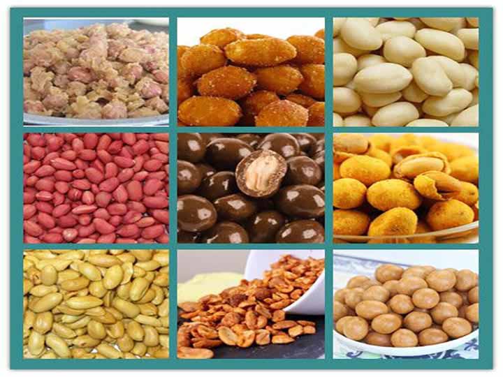 покрытые арахисовые закуски