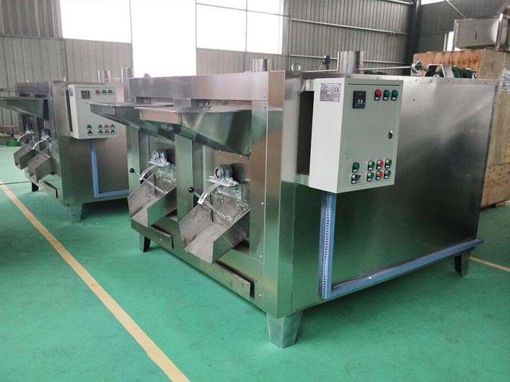 almond roasting machinery