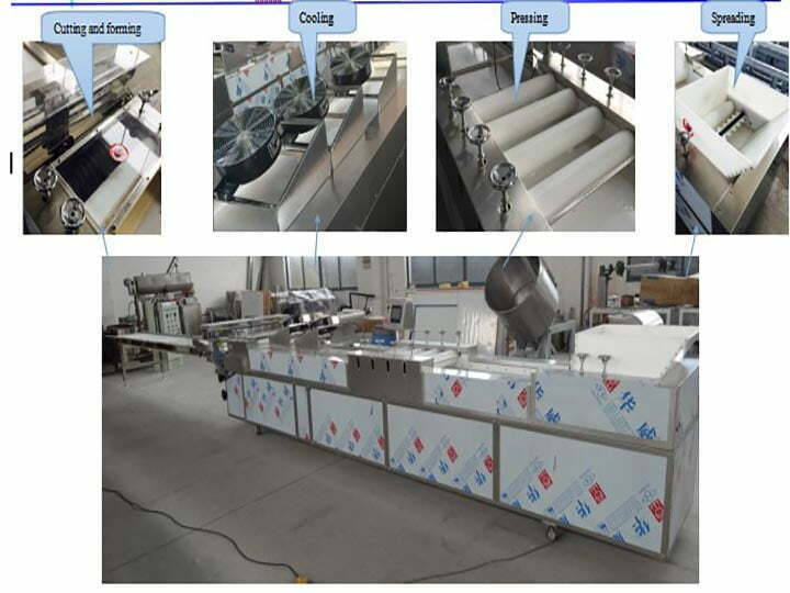 cereal bar molding machine structure details