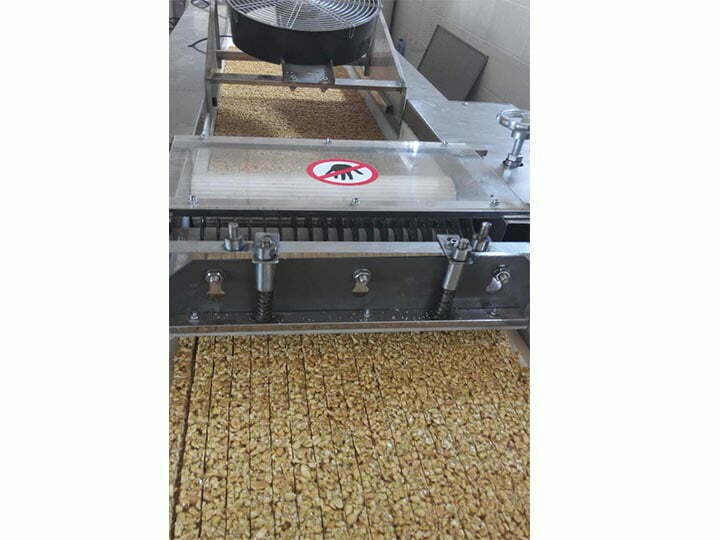 peanut candy bar cutting machine