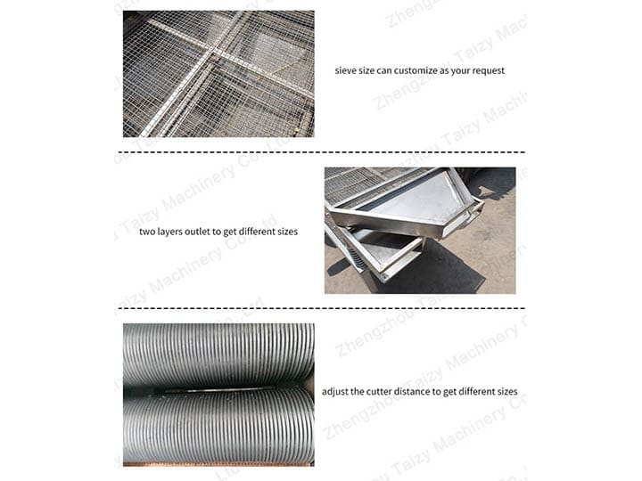 cashew nut chopper structure