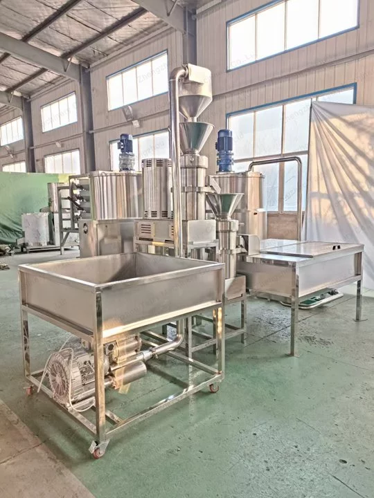 linha de fabricação de manteiga de amendoim