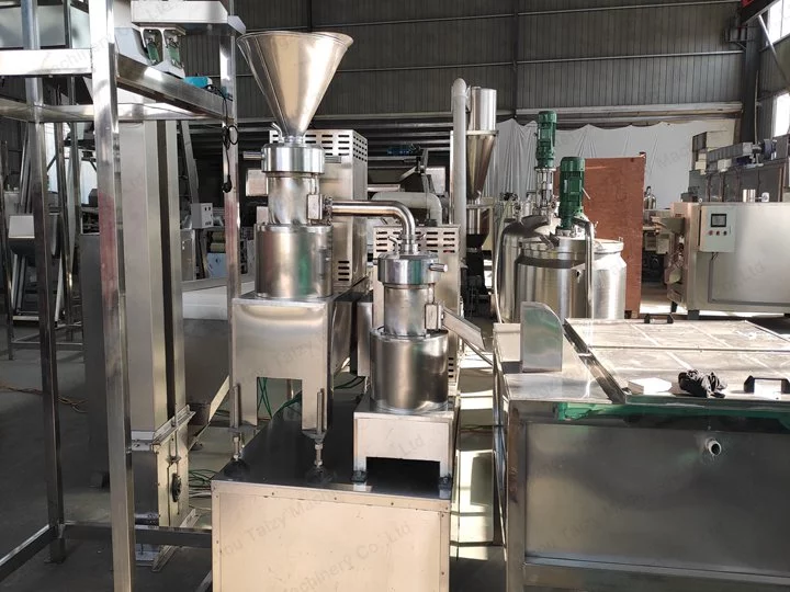 peanut butter manufacturing plant