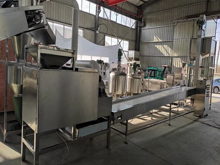 peanut butter processing plant