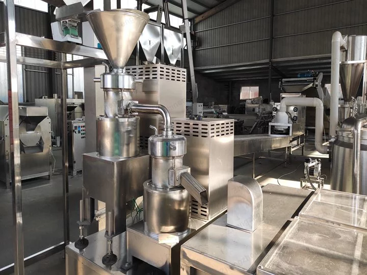 peanut butter production plant