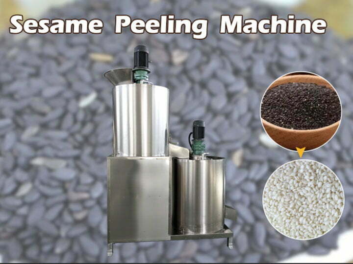 sesame peeling machine 1