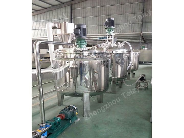cocoa paste tanks
