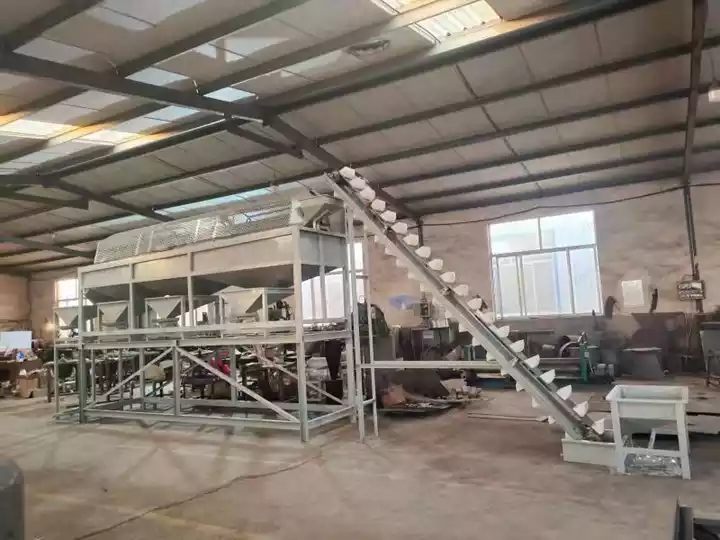 Almond Shelling Line