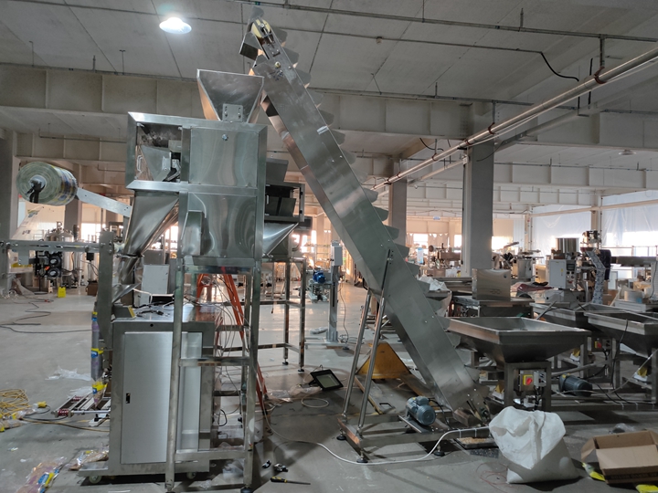 Four Head Nut Weighing and Packaging Machine