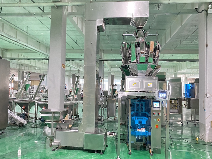 Ten-Head Nut Weighing and Packaging Machine
