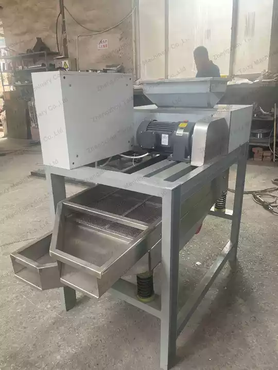 peanut kernel cutting machine