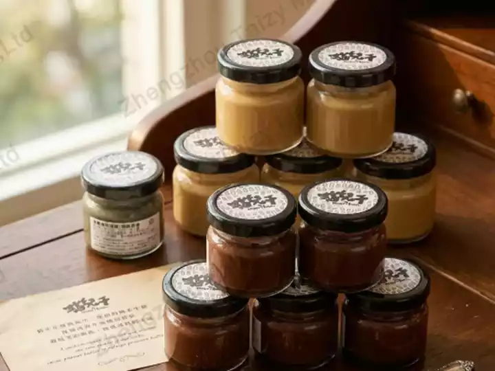 Jar Packed Peanut Butter