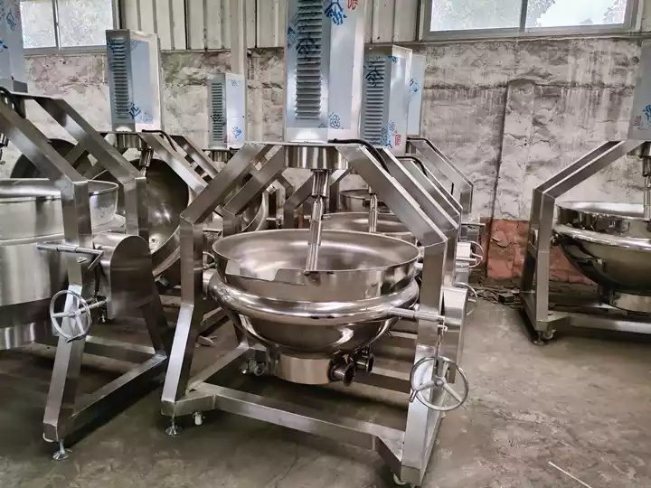 Industrial planetary cooker