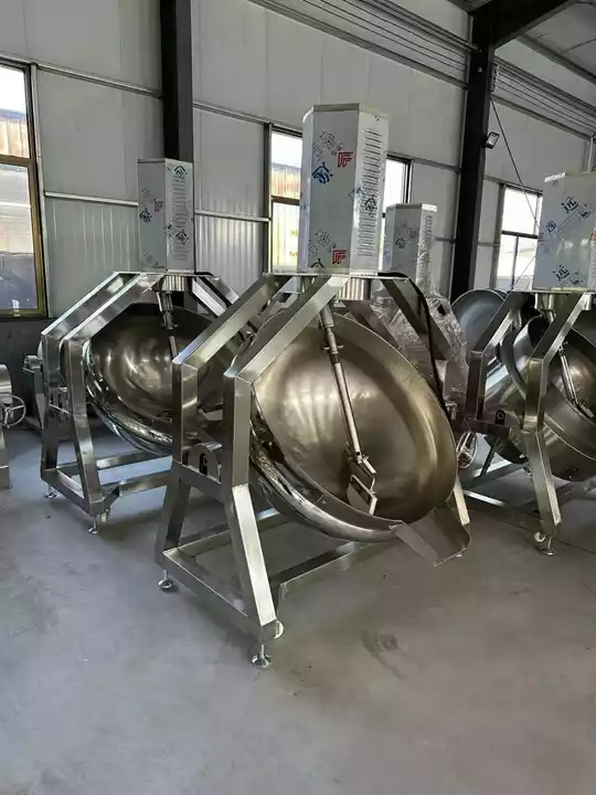 Planetary stirring jacketed kettle